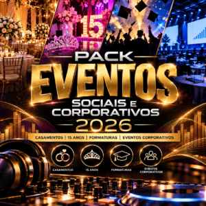 Pack Eventos Sociais & Corporativos