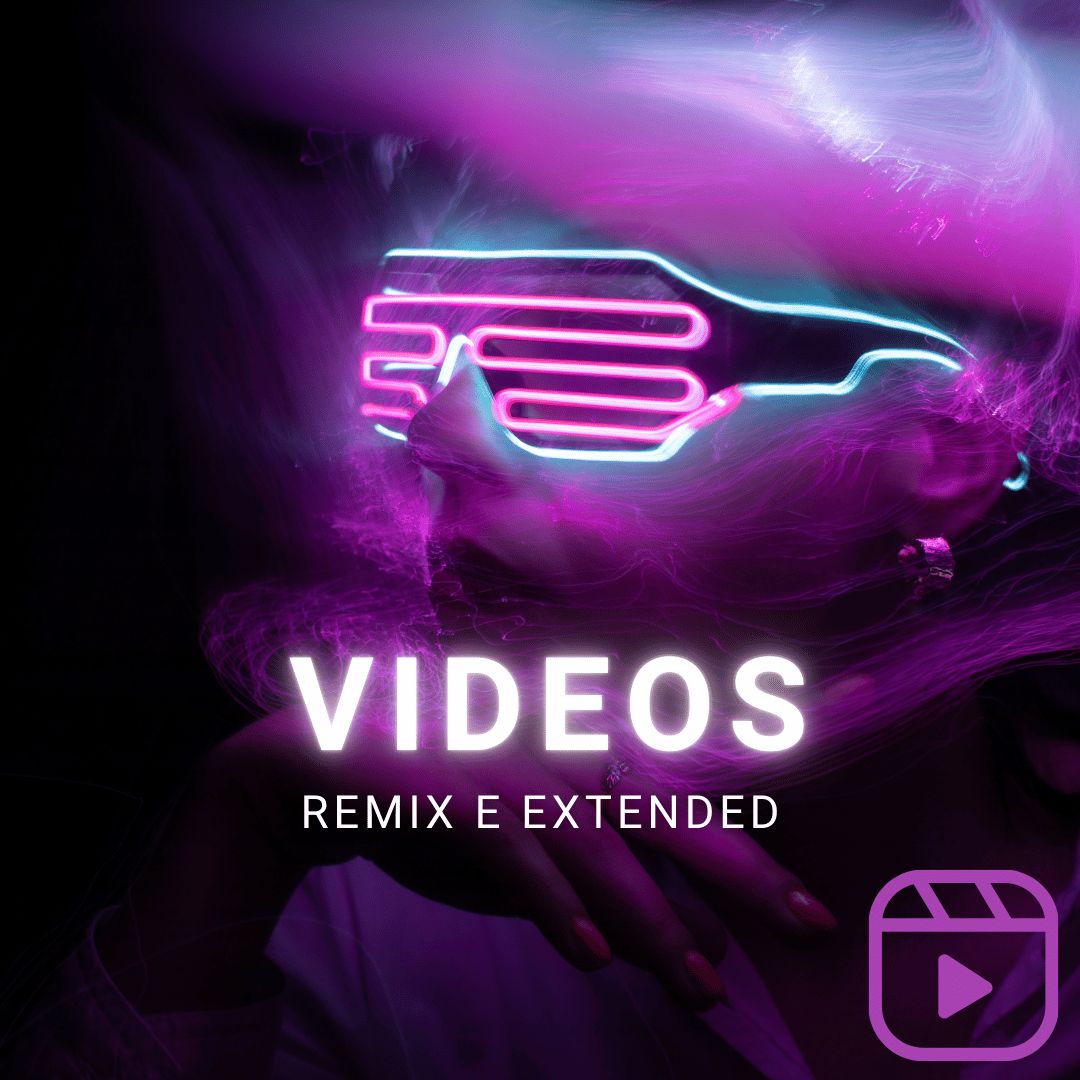 Purple Blue Abstract Party DJ Instagram Post